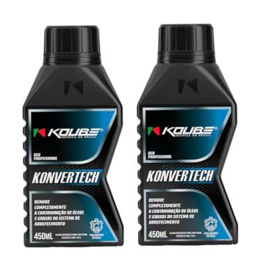Imagem de Kit Konvertech 450 Ml Remoção De Óleo E Graxas Veículos 2uni