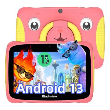 Imagem de Tablet Blackview Tab 3 Kids 7' 2+2gb 32gb Wifi Bt Android 13 Color Rosa TAB 3 Kids