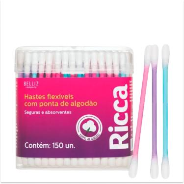 Imagem de Hastes Flexíveis Ricca c/150un - Ricca