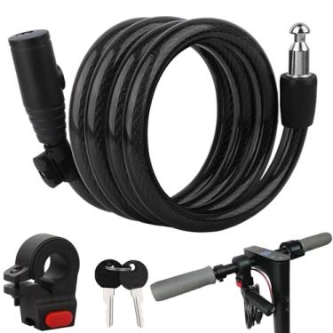 Imagem de FXINRUIA Cadeado de Bicicleta E Scooter Lock Preto Anti-ladrão