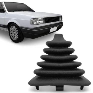 Imagem de Coifa Câmbio Preta Sanfonada Gol Parati Saveiro G1 87 A 1994 - Auto Qu