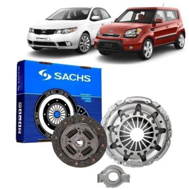 Imagem de Kit Embreagem - Cerato 2010 A 2014 / Kia Soul 2009 A 2012 - 6411 - SAC