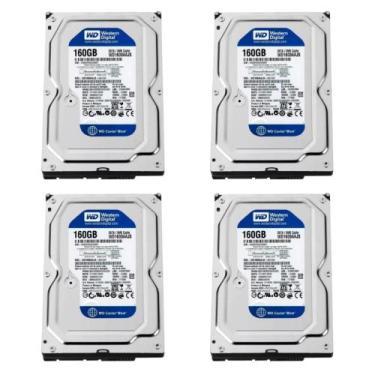 Imagem de Kit 4 HD 3,5 polegadas Interno com 160gb de memoria - sobre a marca na