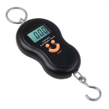Imagem de Balança Suspensa Digital De Gancho 50kg De Mão Pesca Caça - ORIGINAL L