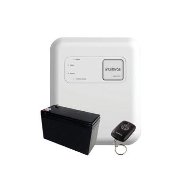 Imagem de Kit central de cerca eletrica wi-fi elc 6012 net intelbras com bateria