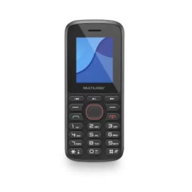 Imagem de Celular Multilaser Up Play Dual Chip 1.8" Preto Bluetooth 3G USB Câmer
