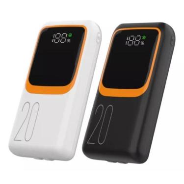 Imagem de Powerbank 20000 Carregador Turbo Bateria Portatil Tipo C Usb - Peining