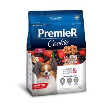 Imagem de Biscoito Premier Cookie Cães Adultos Pequena sabor Frutas Vermelhas 25
