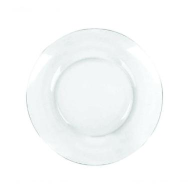 Imagem de Kit Jogo Prato Fundo Sopa Transparente 10 Peças 22,5cm