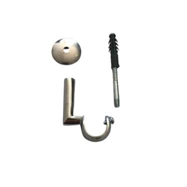 Imagem de Suporte teto para varão 19mm - fosco - DECOR LÍDER 