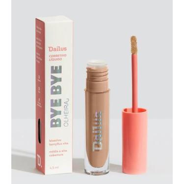 Imagem de Corretivo Líquido Dailus Bye Bye Olheira 4,5ml Lançamento, D5-Médio
