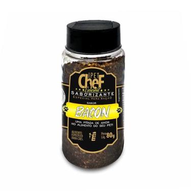 Imagem de Saborizante para Ração Ipet Chef Gourmet Sabor Bacon - 80g