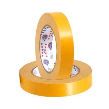 Imagem de Kit 2 Fitas Dupla Face De Papel Carpete Eurocel 24mm X 30m