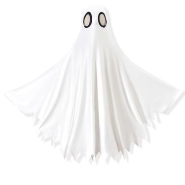 Imagem de MINIFEIKO Roupas de Halloween para meninos e meninas, roupas fantasmas para 18 a 24 meses, 2 anos e 3 anos
