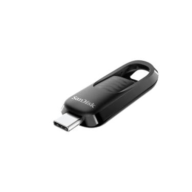 Imagem de SanDisk Flash Drive USB tipo C ultra deslizante de 512 GB - até 400 MB/s, USB 3.2 geração 1, conector retrátil - SDCZ480-512G-G46