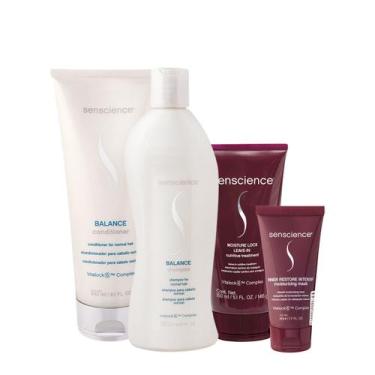 Imagem de Kit Senscience Balance Intensif Moisture Home Care Leave-in (4 produto