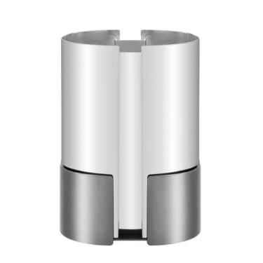 Imagem de Vaso Poiesis Médio Níquel com Base em Grafite - St James