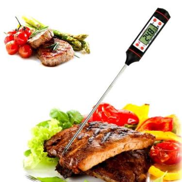 Imagem de Termômetro Culinário Digital para Leveduras e Fermentos - Pães Macios 