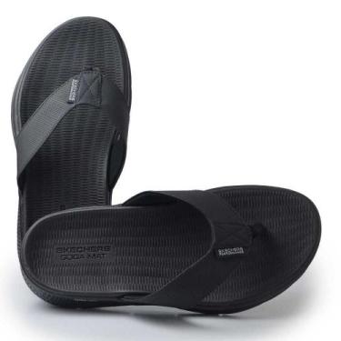 Imagem de Chinelo Skechers Masculino Go Consistent 229035, 41, Preto