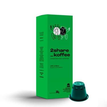Imagem de Cápsula de Café 2Share Suave E Aromático Koffeeklub 10 Un., U, UNICA