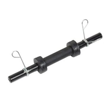 Imagem de Barra Oca Compr 40 cm Pegada Emborrachada Presilhas Reforçadas Unid - 