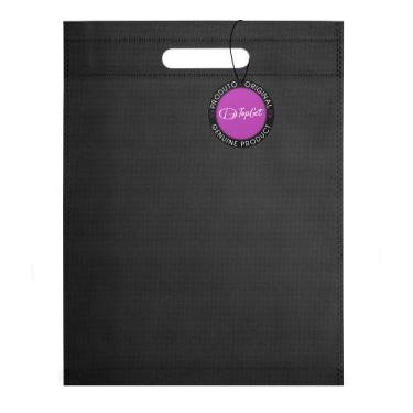 Imagem de Sacola em TNT Premium Termo Selado 25x35cm Nifty TopGet, Preto