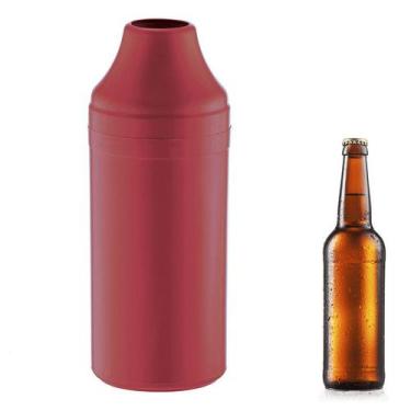 Imagem de Porta Garrafa de Cerveja Tampa Vazada Vermelha - Malta