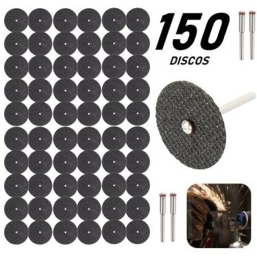 Imagem de 150x Disco Reforçado 32mm De Cortar P/ Micro Retifica Dremel - E-San