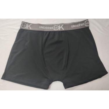 Imagem de Cueca Boxer  preta para adulto - Underwear 