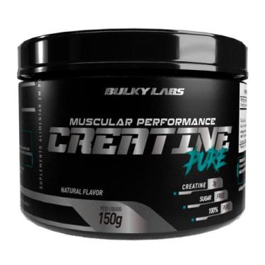 Imagem de Creatina 100% Pura Monohidratada 150g Bulky Labs 50 Doses