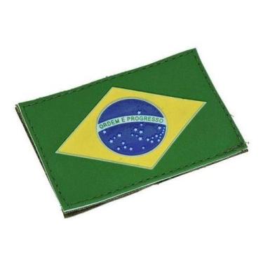 Imagem de Bandeira Do Brasil Emborrachada - Bélica - Tem Tudo OnLine