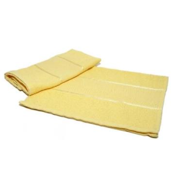 Imagem de Toalha de Rosto Para Pintura Ponto Russo 30x50cm - Dugu, Amarelo 