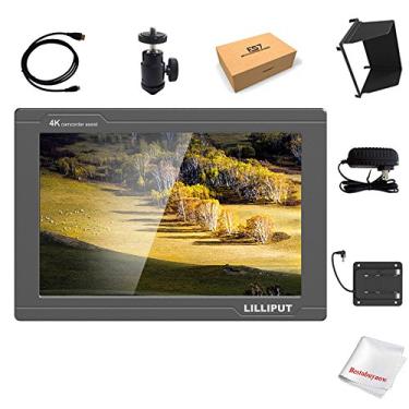 Imagem de LILLIPUT FS7 7" Full HD Câmera Monitor com 3G-SDI e 4K HDMI placa F970 de alta resolução para câmera de vídeo DSLR