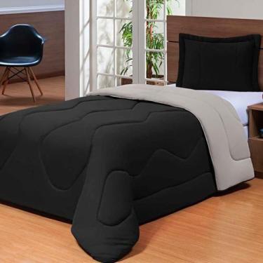 Imagem de Kit Edredom Solteiro Dupla Face Malha Gel 2 Peças - Proteção, Estilo e