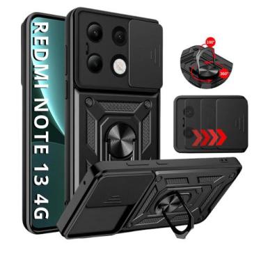 Imagem de Capa Capinha Armor Militar Anti Impacto P/ Redmi Note 13 4G  - Proteto