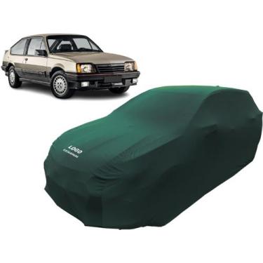 Imagem de Capa Proteção Para Carro Chevrolet Monza Hatch Com Logo - Mz, Verde