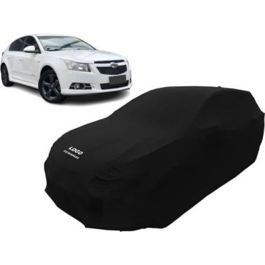 Imagem de Capa Carro Chevrolet Cruze Hatch Veste Fácil Com Elástico - Mz, Preta