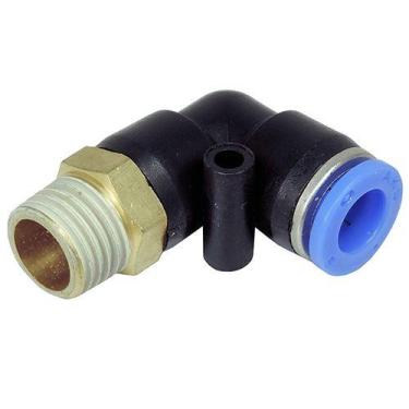 Imagem de Kit 5 Cotovelos Engate Rápido Mercedes Plastico Macho Giratorio 3/8 X 