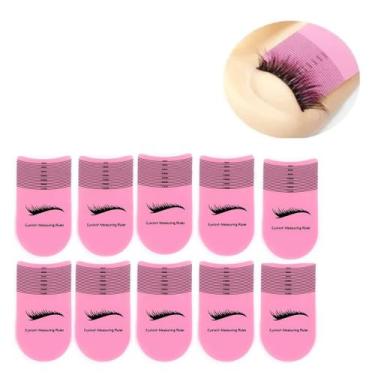 Imagem de Régua Orientação Extensão Cílio Fio Fio Volume Russo Egípcio - LULLU P