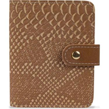 Imagem de Carteira Feminina com Ponteira Artlux 1935, Caramelo