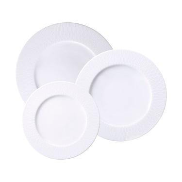 Imagem de Jogo de Pratos Tramontina Santorini 12 Peças em Porcelana Decorada