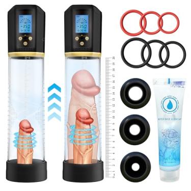 Imagem de Touchmind Bomba De Pênis A Vácuo Elétrica Para Homens - Extensor De Pênis De Brinquedos Sexuais Com 8 Modos De Sucção, Display Led E Sucção Poderosa, Brinquedos Adultos Recarregáveis Para Treinamento