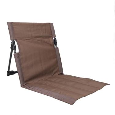 Imagem de Cadeira de Praia Portátil Com Apoio para As Costas, Cadeira de Cama Ajustável Com Encosto para Cama, Espreguiçadeira Dobrável Respirável para Praia, para Acampamento Ao Ar Livre