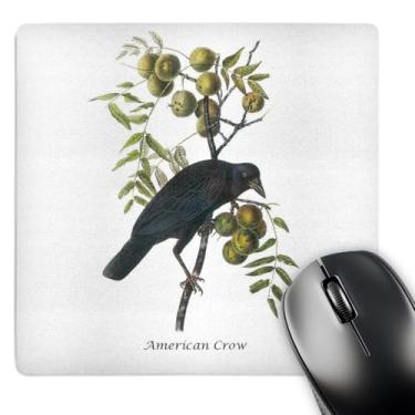 Imagem de 3Drose Mouse pad LLC 20 x 20 x 0,65 cm, American Crow de John James Audubon (Mp_114049_1)