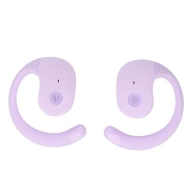 Imagem de Language Translator Earbuds, AI Language Translation Earbuds Real Time, Long Battery Life Tradução Fone de Ouvido Com Gancho para Viagens Business Learning (Roxo)