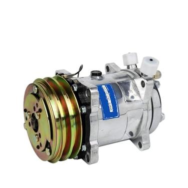 Imagem de Bomba compressora de ar condicionado automotivo, 1 peça, 12/24v, para sistema de ar condicionado automotivo, bomba de ar frio de uso geral modificado(G)