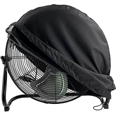 Imagem de ZUYYON Capa de ventilador externo, capa de ventilador impermeável e à prova de poeira para ventilador de chão industrial de 45,7 cm e 50,8 cm, capa de ventilador de piso de alta velocidade resistente,