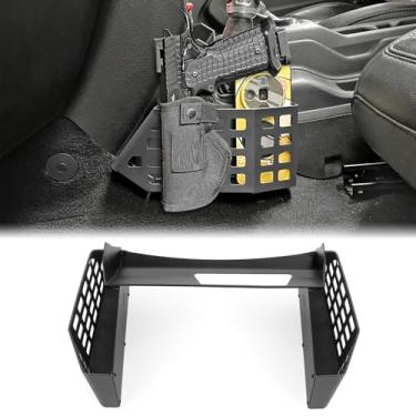 Imagem de MAIKER OFF ROAD Maiker atualização jl metal caixa de armazenamento de mudança de engrenagem console central caixa de suspensão bandeja de engrenagem de transmissão automática compatível com 2018-202
