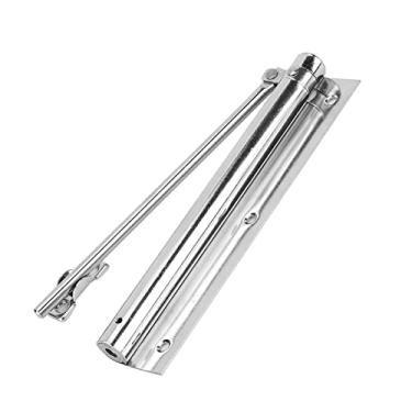 Imagem de Fechadura de Porta Automática, Fechadura de Porta Automática Mini Obturador de Porta Silencioso Fechamento Ajustável Dobradiça de Porta Com Mola de Fechamento Automático para Uso