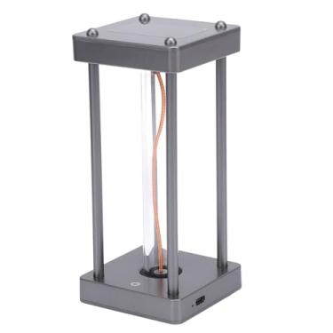 Imagem de Abajur de Mesa para Quarto, Abajur de Cabeceira Com Controle de Toque Recarregável USB para Mesa de Cabeceira, Abajur Minimalista de Mesa Noturna, Abajur de Leitura para Sala de